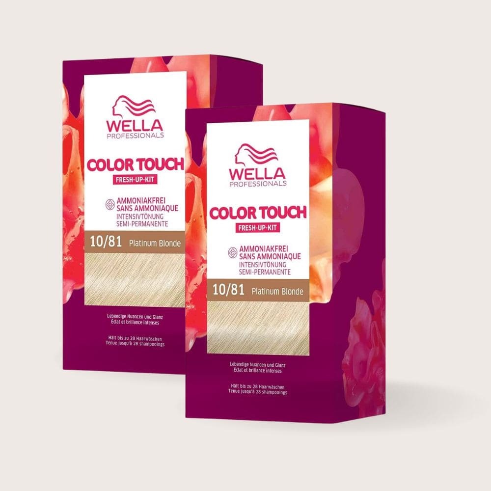 Kit Coloration Wella Color Touch Blond Platine 10.81
