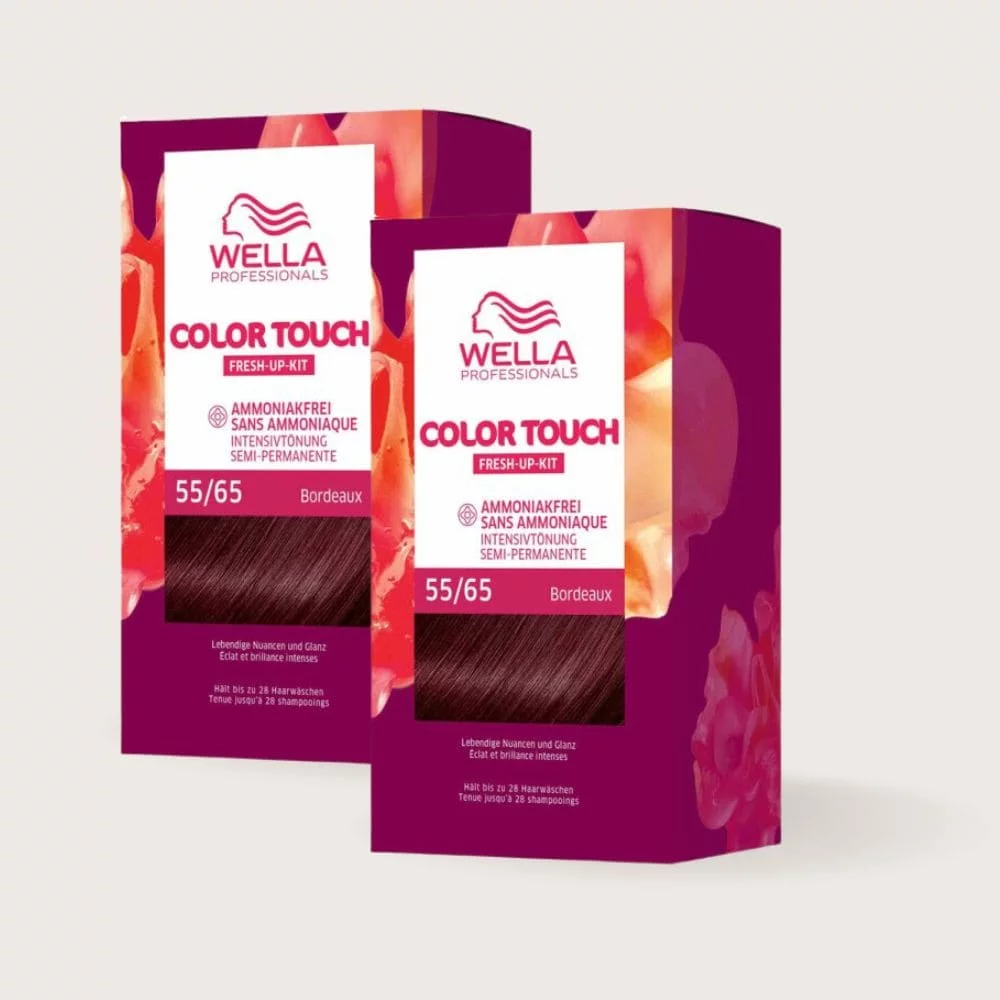 Kit Coloration Wella Color Touch Acajou Intense 55.65