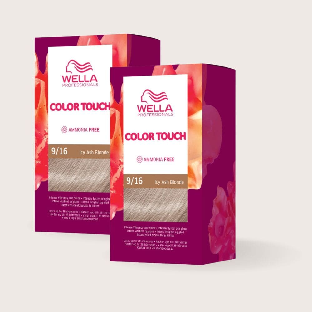 Kit Coloration Wella Color Touch Blond Très Clair Cendré 9.16