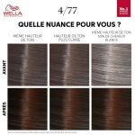 Kit Wella color touch Chatain marron intense 4.77