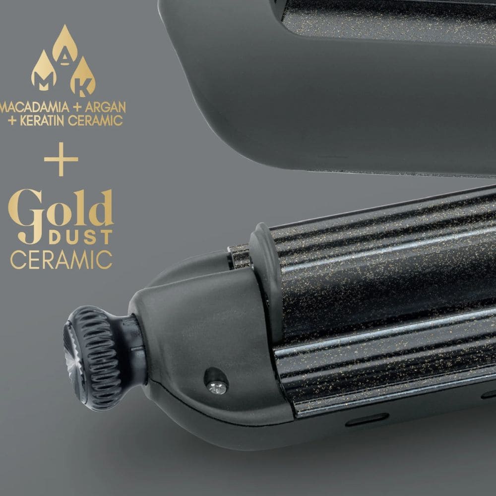 Boucleur Cheveux Precious Metals Gold Multi-Waver Diva Pro Styling 1