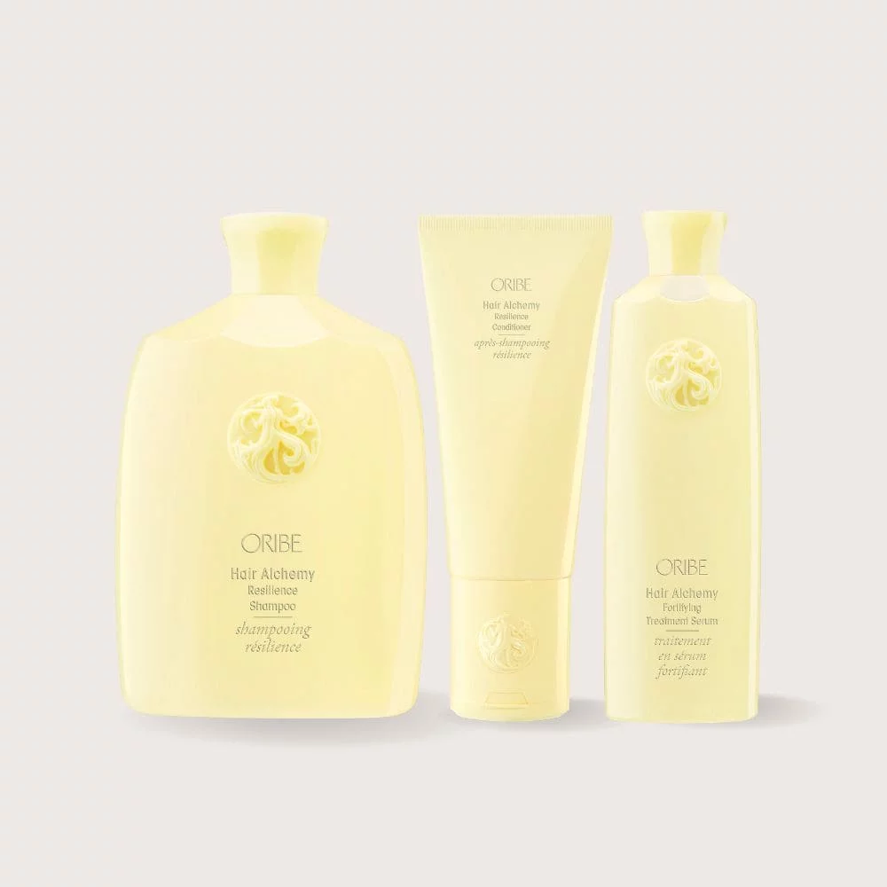 Trio Réparation cheveux cassants Hair Alchemy Oribe