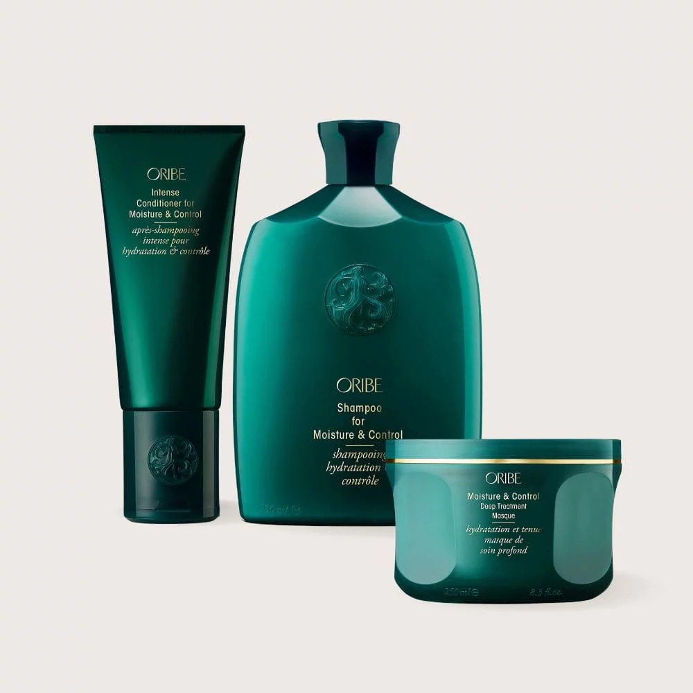 Trio Soins Cheveux Bouclés Moisture & Control Oribe