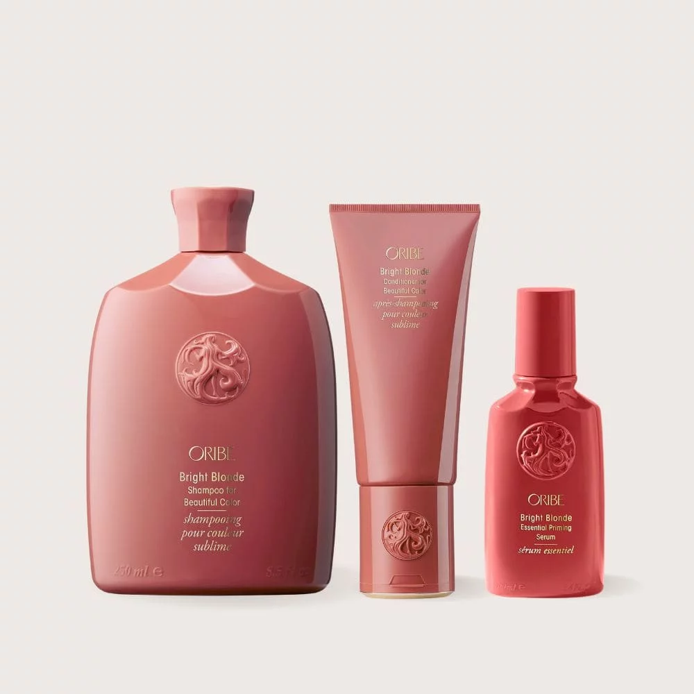 Trio Soins cheveux blonds Bright Blonde Oribe