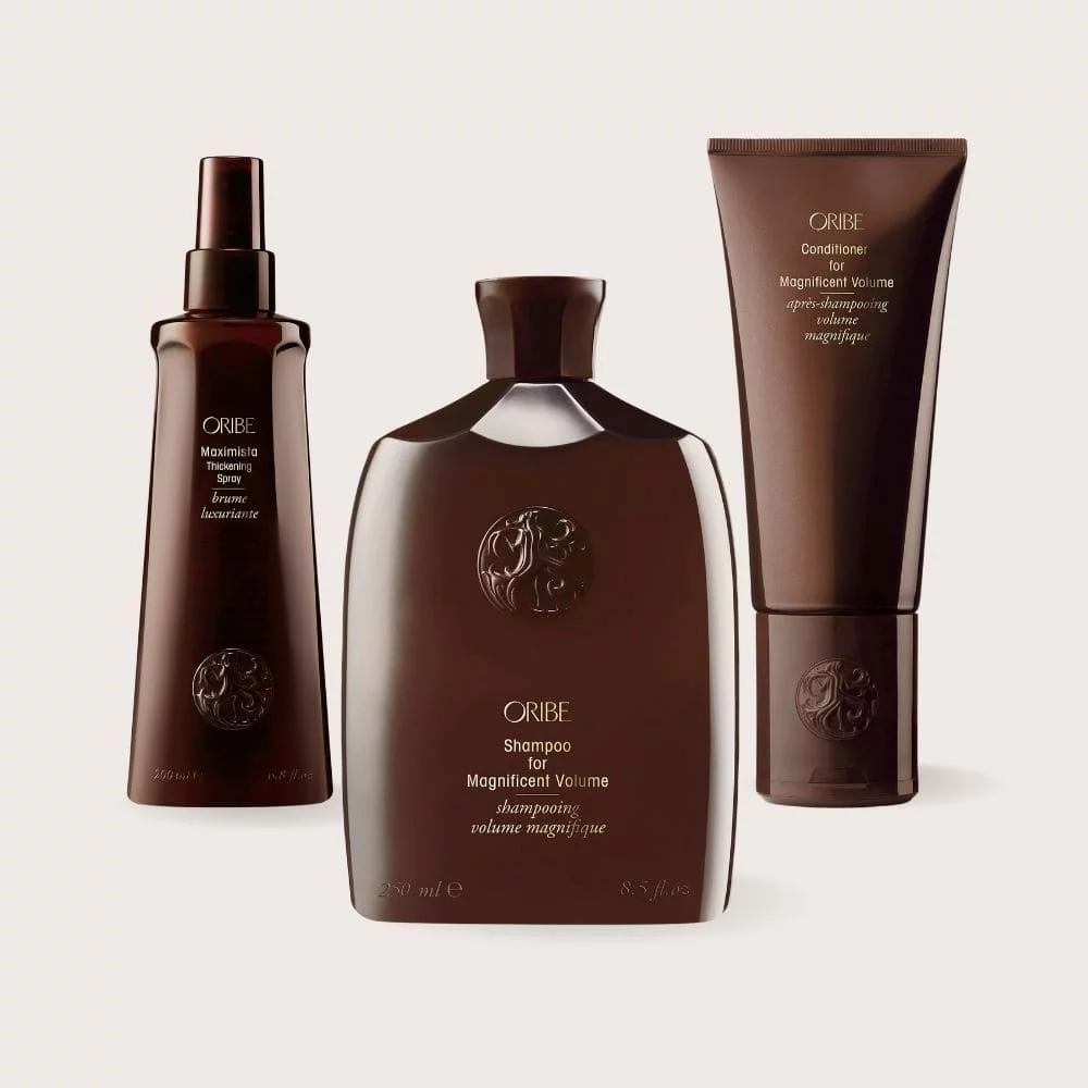 Trio Soins cheveux fins Magnificent Volume Oribe