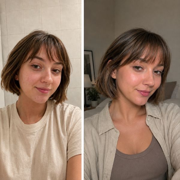 masque k18 sur cheveux fins avant après