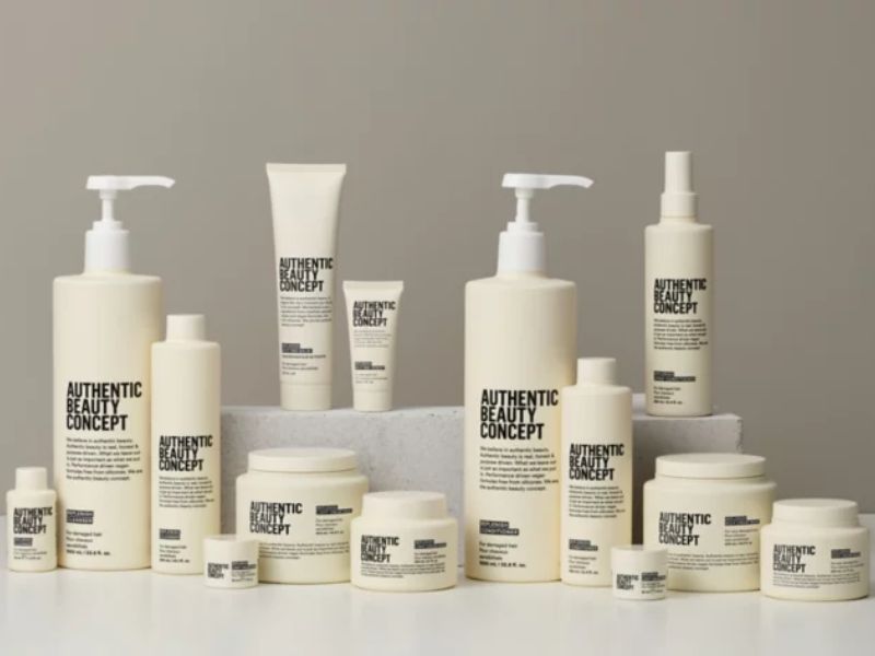 Gamme Réparatrice Authentic Beauty Concept pour Cheveux Sensibilisés